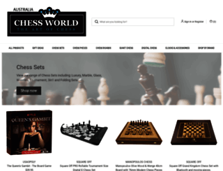 chessworld.com.au screenshot
