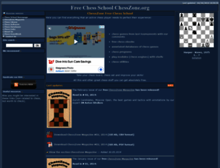 chesszone.org screenshot