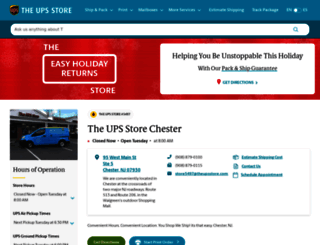 chester-nj-5497.theupsstorelocal.com screenshot