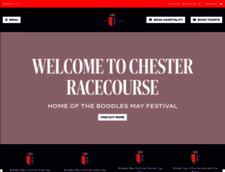 chester-races.co.uk screenshot