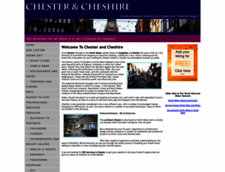 chesterandcheshire.net screenshot