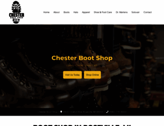 chesterboot.com screenshot