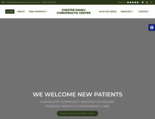 chesterchiropractic.com screenshot