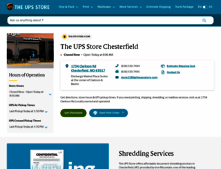 chesterfield-mo-2188.theupsstorelocal.com screenshot