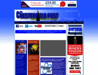chesterfieldpost.co.uk screenshot