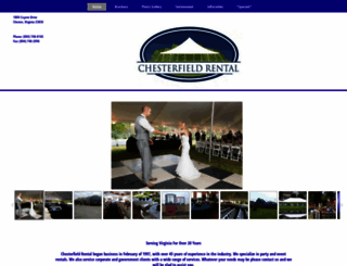 chesterfieldrental.com screenshot