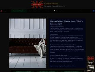 chesterfieldshowroom.com screenshot