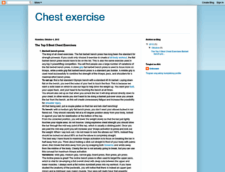 chestexercisepro.blogspot.com screenshot