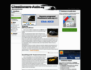 chestionare-auto.org screenshot