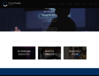 chetscreek.com screenshot