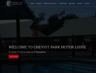 cheviotpark.co.nz screenshot