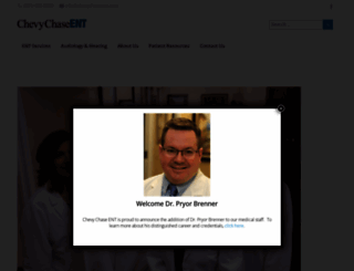 chevychaseent.com screenshot