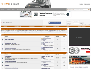 chevyhhr.net screenshot