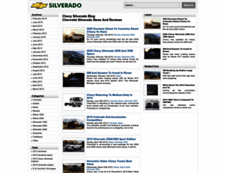 chevysilveradoblog.com screenshot