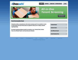 chexsafe.com screenshot