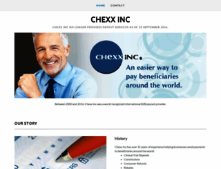 chexxinc.com screenshot