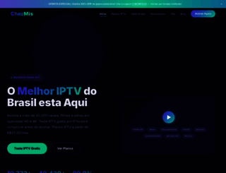chezmis.com.br screenshot
