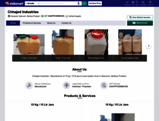 chhajedindustries.com screenshot