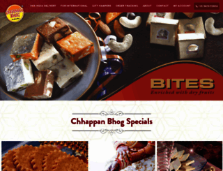 chhappanbhog.com screenshot