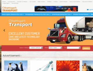 chhattisgarhtransport.com screenshot