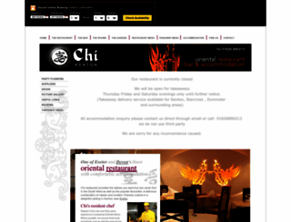 chi-restaurant.co.uk screenshot