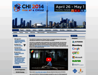 chi2014.acm.org screenshot