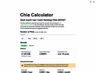 chiacalculator.com screenshot