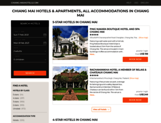 chiang-maihotels.com screenshot