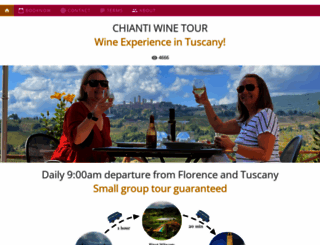 chiantiwinetour.com screenshot