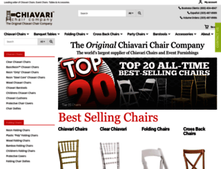 chiavarichaircompany.com screenshot