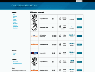 chiavetta-internet.net screenshot