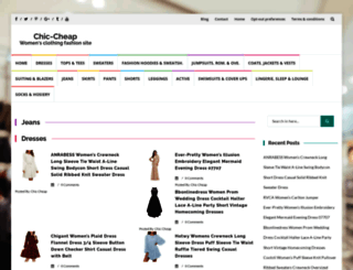 chic-cheap.com screenshot