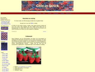 chic-in-strick.myblog.de screenshot