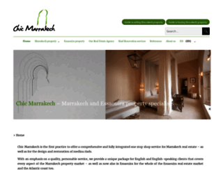 chic-marrakech.com screenshot