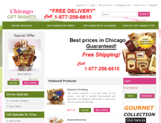 chicago-giftbaskets.com screenshot