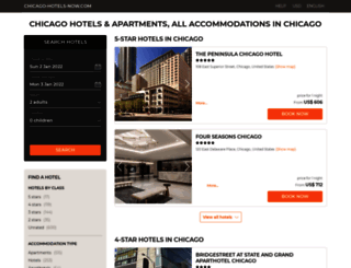 chicago-hotels-now.com screenshot