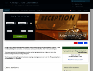 chicago-ohare-garden.hotel-rez.com screenshot