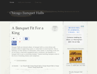 chicago.banquet-halls.org screenshot