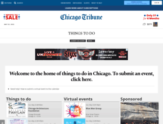 chicago.metromix.com screenshot