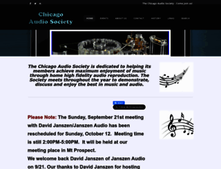 chicagoaudio.org screenshot