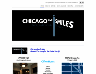 chicagoavesmiles.com screenshot