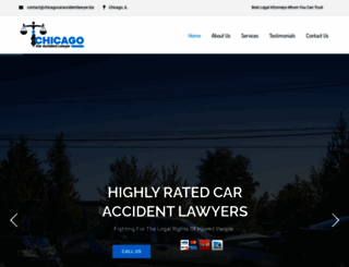 chicagocaraccidentlawyer.biz screenshot