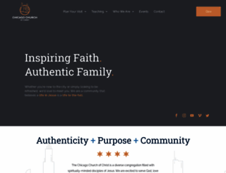 chicagochurch.org screenshot