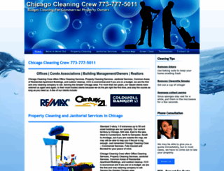 chicagocleaningcrew.com screenshot