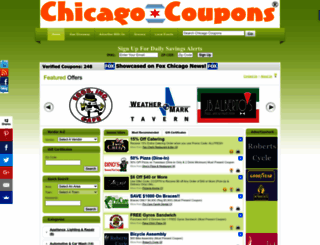 chicagocoupons.com screenshot