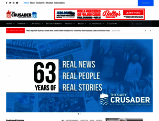 chicagocrusader.com screenshot