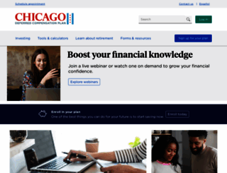 chicagodeferredcomp.com screenshot