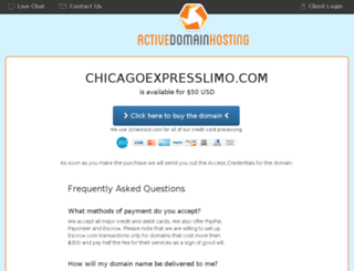 chicagoexpresslimo.com screenshot