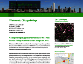 chicagofoliage.com screenshot