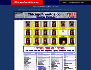 chicagofreeads.com screenshot